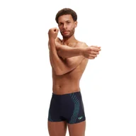 Kąpielówki męskie - Kąpielówki męskie spodenki kąpielowe Speedo Tech Print - miniaturka - grafika 1