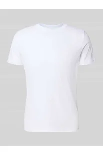 T-shirt o kroju regular fit z czystej bawełny model MYESSENTIAL - Selected Femme - Koszulki i topy damskie - miniaturka - grafika 1