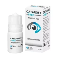 Krople do oczu - UNIMED Cataroft Free krople do oczu 10 ml - miniaturka - grafika 1