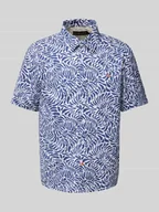 Koszule męskie - Koszula casualowa o kroju slim fit z wyhaftowanym logo - miniaturka - grafika 1
