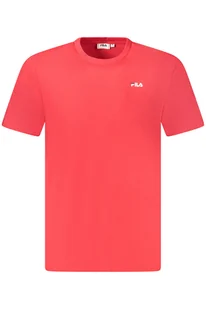 FILA MĘSKA KOSZULKA Z KRÓTKIM RĘKAWEM CZERWONA - Koszulki męskie - miniaturka - grafika 1