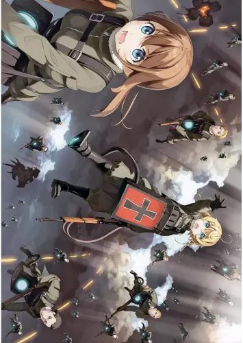 Plakat Anime Manga Youjo Senki yjs_003 A2 (custom)