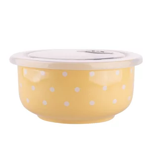 Altom Miska z pokrywką, 550 ml, żółty - Miski i półmiski - miniaturka - grafika 1