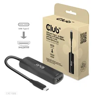 Adaptery i przejściówki - CLUB3D CAC-1588 adapter kablowy 0,17 m USB Type-C HDMI Czarny - miniaturka - grafika 1