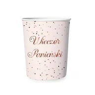 Wieczór panieński i kawalerski - L&H Kubek papierowy 220ML wieczór panieński OP6SZT 1510809 L&H 10822-uniw - miniaturka - grafika 1