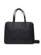 Torebki damskie - Calvin Klein Torebka Ck Must Tote Md LV04F3098G Czarny - miniaturka - grafika 1