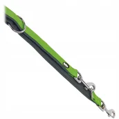 Smycze dla psów - Nobby Classic Preno Smycz Regulowana M-L zielony 200cm 20-25mm - miniaturka - grafika 1