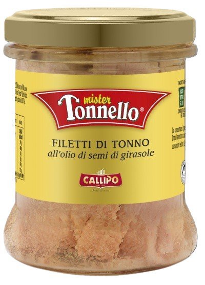 Callipo Filety z tuńczyka mister tonello w oleju słon.170g