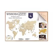 Puzzle World Map XL Wooden.City - Atlasy i mapy Puzzle World Map XL Wooden.City - Atlasy i mapy - miniaturka - grafika 1