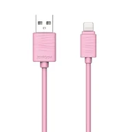 Kable USB - Kabel USB Joyroom JOYROOM KABEL FAST LIGHTNING 1M RÓŻOWY, JR-S118 - miniaturka - grafika 1