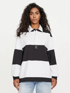 Champion Polo 117205 Czarny Oversize - Koszulki i topy damskie - miniaturka - grafika 1