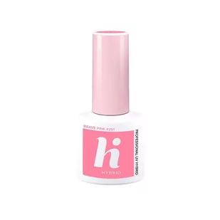 Hi Hybrid Lakier hybrydowy 5ml 251 Brave Pink Hi Hybrid - Lakiery hybrydowe Hi Hybrid Lakier hybrydowy 5ml 251 Brave Pink Hi Hybrid - Lakiery hybrydowe - miniaturka - grafika 1