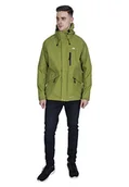 Kurtki męskie - Trespass męska Corvo kurtka kurtka przeciwdeszczowa, zielony, xxs MAJKRAF20008_CDGXXS - miniaturka - grafika 1