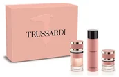 Zestawy kosmetyków damskich - Zestaw damski Trussardi Woda perfumowana damska 90 ml + spray do włosów 30 ml + balsam do ciała 200 ml (8058045437963) - miniaturka - grafika 1