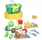 Zabawki AGD - Zestaw do krojenia z koszykiem - Artyk - miniaturka - grafika 1