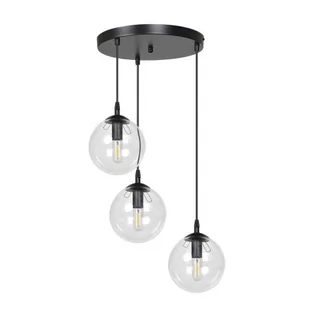 Emibig Cosmo Premium lampa wisząca 3-punktowa transparentna 711/3PREM - Lampy sufitowe - miniaturka - grafika 1