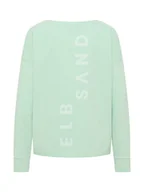 Bluzy damskie - ELBSAND Bluza "Riane" w kolorze miętowym - miniaturka - grafika 1