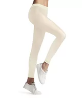 Legginsy - FALKE Kobiety Legginsy Matt Deluxe 30 DEN W LE Przezroczyste 30 Den przezroczyste jednokolorowe 1 Para, Beżowy (Pearl 2022), S - miniaturka - grafika 1