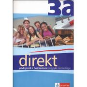 Książki do nauki języka niemieckiego - Direkt 3a. Podręcznik z ćwiczeniami - miniaturka - grafika 1