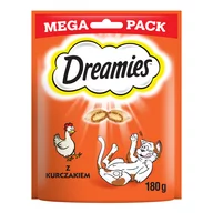 Suplementy i witaminy dla kotów - Dreamies Mega Pack 180g przysmak dla kota z kurczakiem 25445-uniw - miniaturka - grafika 1