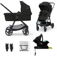Wózki dziecięce - Wózek wielofunkcyjny KINDERKRAFT Newly 4w1 Mink Pro Czarny - miniaturka - grafika 1