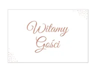 Wesele i ślub - Plakat Weselny - 90x60 cm - miniaturka - grafika 1