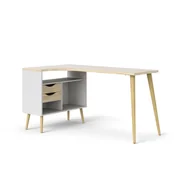Biurka - Biurko w kolorze dębu 145x81 cm Oslo – Tvilum - miniaturka - grafika 1