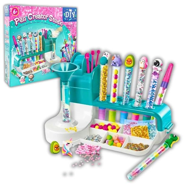 Zestaw Kreatywny Dla Dzieci Fabryka Magicznych Długopisów Diy Pen Creator