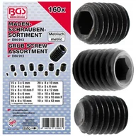 Śruby i nakrętki - Imbusy śruby imbusowe bez łba ustalającego M3-M10 160 szt. - miniaturka - grafika 1
