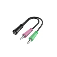Adaptery i przejściówki - Hama Jack 3,5 mm 2 x Jack 3,5 mm | - miniaturka - grafika 1