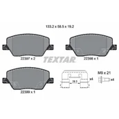 Klocki hamulcowe - Klocki hamulcowe - komplet TEXTAR 2239701 - miniaturka - grafika 1