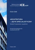 Technika - Architektura język specjalistyczny. Skrypt na poziomie A2+/B1 - miniaturka - grafika 1