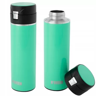 Noveen Butelka Termiczna NOVEEN TB514 Sea Green Mat 400 ml TB514 - Butelki termiczne - miniaturka - grafika 1