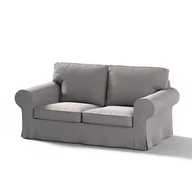 Meble modułowe i akcesoria - Dekoria Pokrowiec na sofę Ektorp 2-osobową rozkładaną model po 2012 gołębi szary 200 x 90 x 73 cm Velvet 1016-704-11 - miniaturka - grafika 1