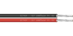 Kabel solarny BiT 1000 Solar PV RED 1x6,0 bęben - Przewody elektryczne - miniaturka - grafika 1