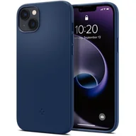 Etui i futerały do telefonów - Etui SPIGEN Silicone Fit Mag MagSafe do Apple iPhone 14 Plus Granatowy - miniaturka - grafika 1