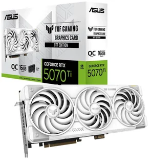 ASUS GeForce RTX 5070 Ti TUF 16GB TUF-RTX5070TI-O16G-BTF-WHITE - Karty graficzne - miniaturka - grafika 1