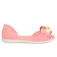 Baleriny - Balerinki meliski różowe SE-9613 Watermelon Red - ButyModne - miniaturka - grafika 1