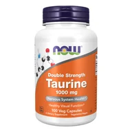 Witaminy i minerały - Now Foods Foods Foods Tauryna - Taurine 1000 mg (100 kap) - miniaturka - grafika 1