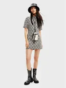 Sukienki - Desigual Sukienka dzianinowa Karen 22WWVK72 Kolorowy Regular Fit - miniaturka - grafika 1