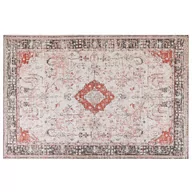 Dywany - Dywan bawełniany 200x300 cm czerwony z beżowym ATTERA - miniaturka - grafika 1