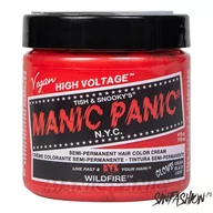 Farby do włosów i szampony koloryzujące - FARBA MANIC PANIC- HIGH VOLTAGE Wildfire - miniaturka - grafika 1