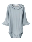 Body dla niemowląt - Lil Atelier Body "Tansy" w kolorze błękitnym - miniaturka - grafika 1