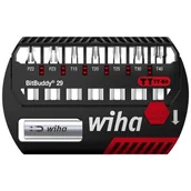 Śrubokręty - Wiha 8-częściowy zestaw bitów TY Bitbuddy, Pozidriv i Torx, 29 mm - miniaturka - grafika 1