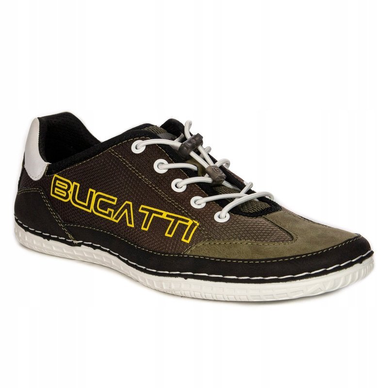 Bugatti Półbuty męskie Dark Green zielone 341-AFF02-5000 r.42