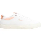 Trampki damskie - Pepe Jeans Damskie trampki KENTON KNIT W, pomarańczowe (GOLDEN OCHRE BROWN), 8 UK, Pomarańczowy Złoty Ochra Brązowy, 42 EU - miniaturka - grafika 1