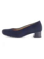 Czółenka - Gabor Skórzane czółenka w kolorze granatowym - miniaturka - grafika 1