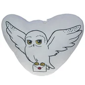 Kołdry i poduszki dla dzieci - Harry Potter - Poduszka pluszowa (kształtka) Sowa Hedwiga ( 657727) - miniaturka - grafika 1