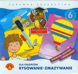 Alexander Rysowanie Zmazywanie 6 628718 0742 - Zabawki kreatywne - miniaturka - grafika 3