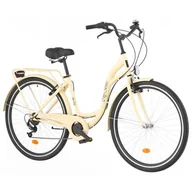 Rowery - Rower miejski DAWSTAR Citybike S7B 28 cali damski 2024 Cappuccino - miniaturka - grafika 1